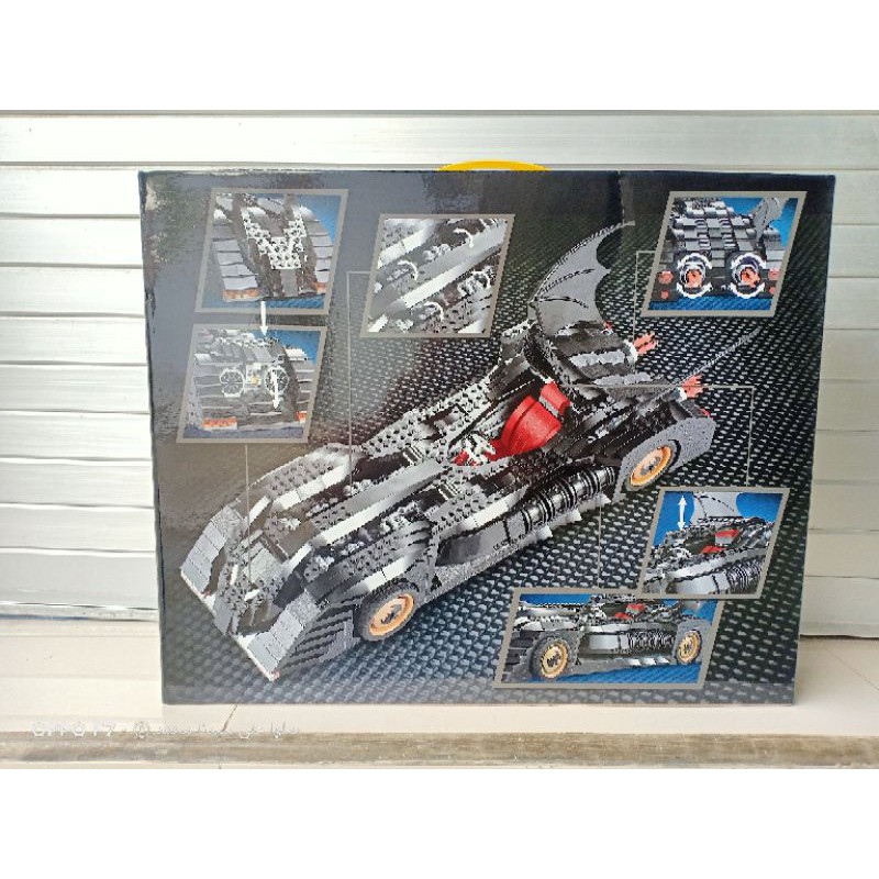 brik Decool super heroes Batmobile