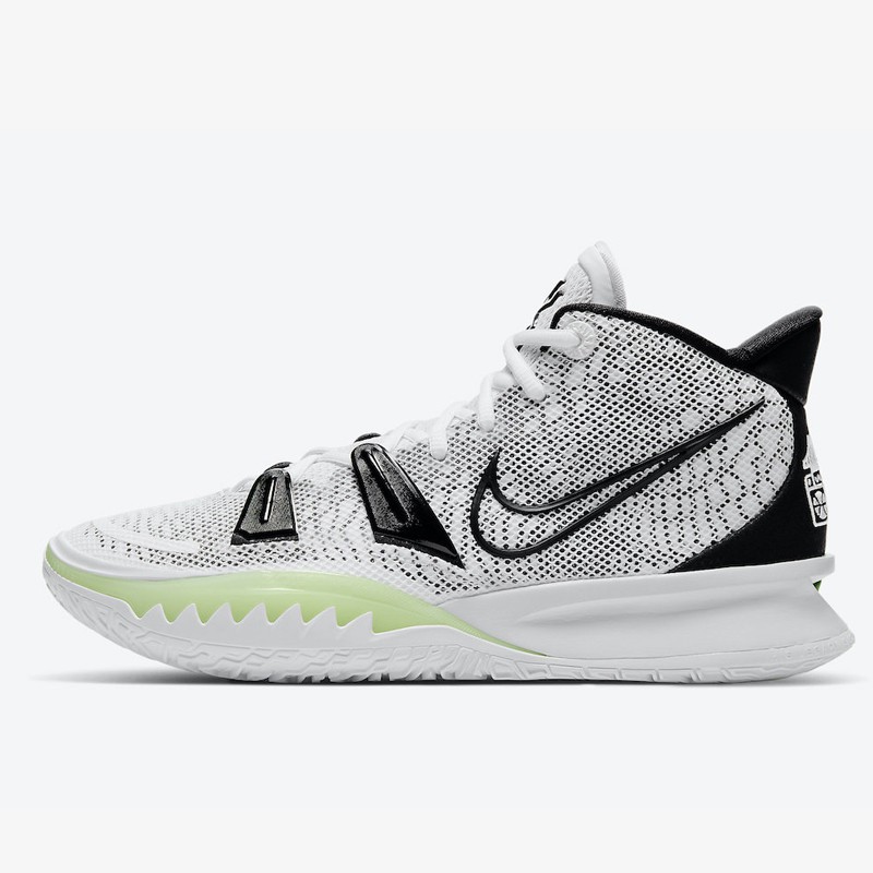 all white kyrie 7