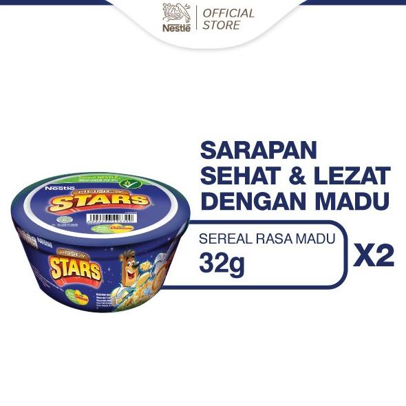 

Big Sale Nestle HONEY STARS Sarapan Sereal Madu Combo 32g x 2pcs Big Sale