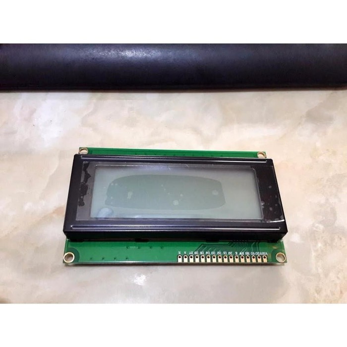 lcd character 2004 20x4 20*4 4x20 4*20 white backlight display putih