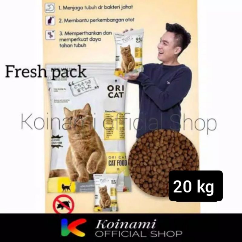 ORICAT ADULT 20 KG / MAKANAN KUCING ORI CAT