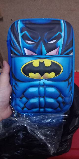 Kotak pensil smiggle super heroes spiderman,ironman,superman,batman,captainamerica-3