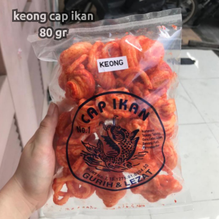 Jual Kerupuk Keong Gram Kerupuk Keong Pedas Kerupuk Cap Ikan