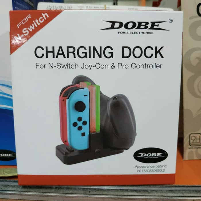 DOBE CHARGING DOCK FOR N-SWITCH JOY CON &amp; PRO CONTROLLER