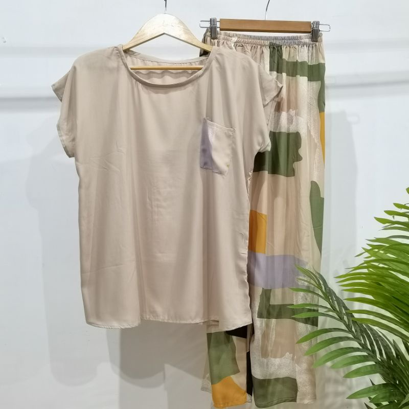 BABYDOLL RAYON PANJANG| BABYDOLL MURAH | BAJU RUMAHAN-Panjang 21