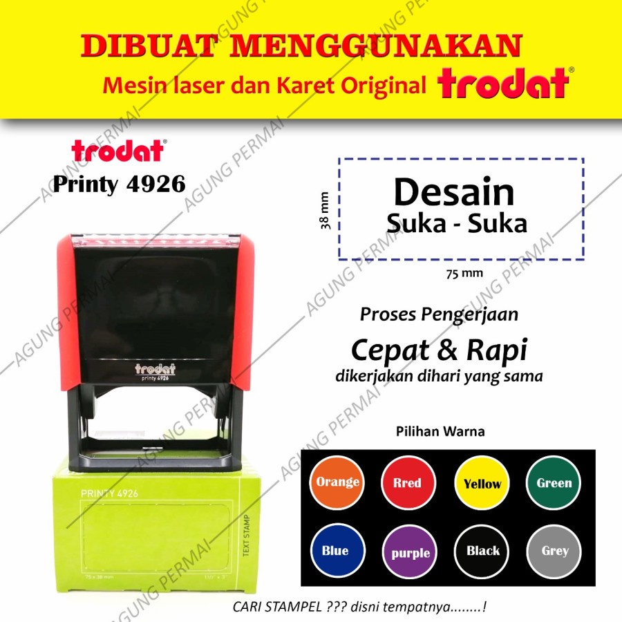 

Stempel Trodat 4926