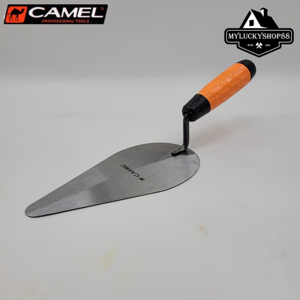 Sendok Semen Camel Gagang Karet 8 inch Lancip 8&quot;