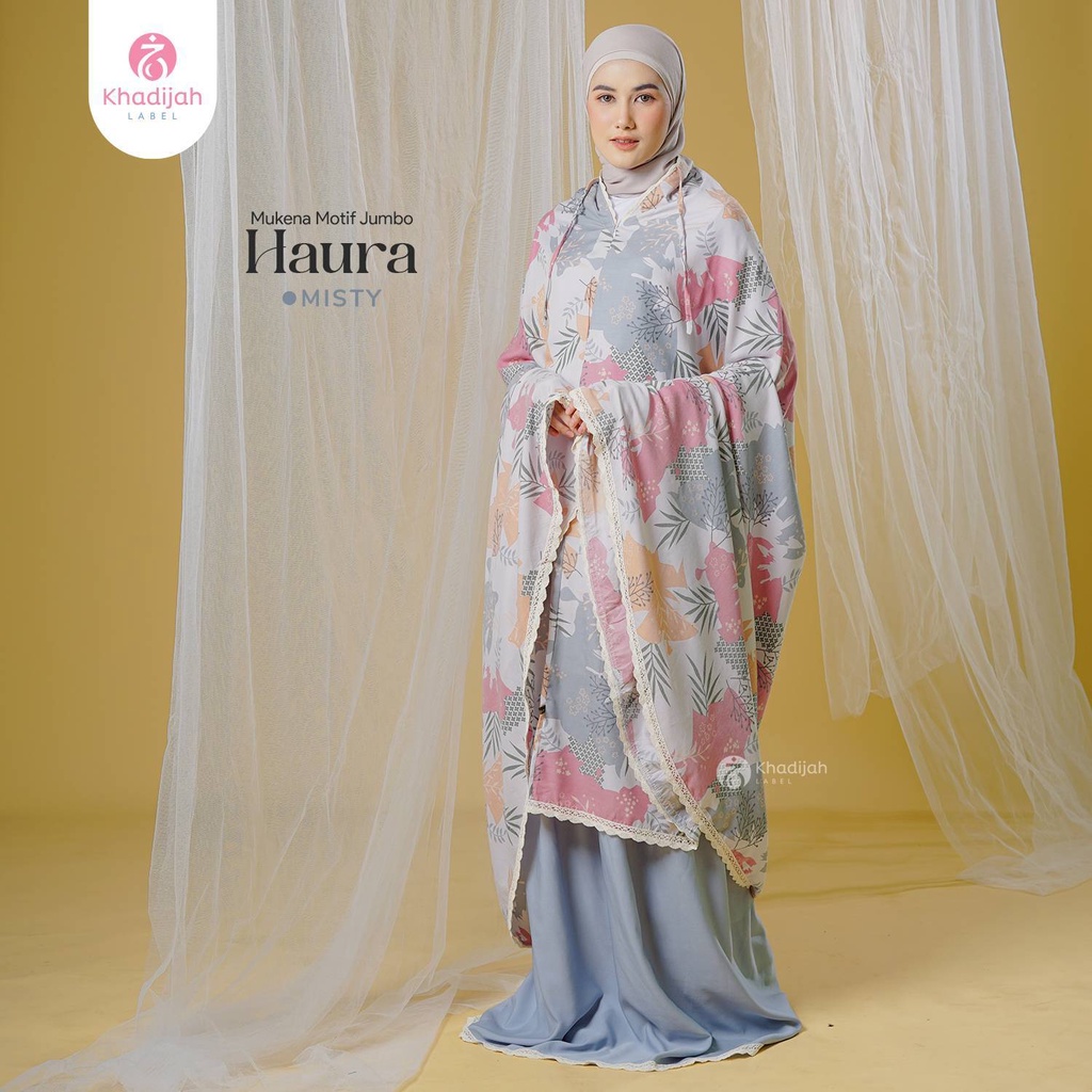 Haura mukena jumbo 2 in 1