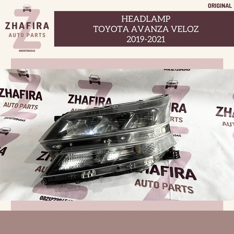 headlamp headlight head lamp light lampu depan utama mobil toyota avanza veloz 2019 2020 2021 led or