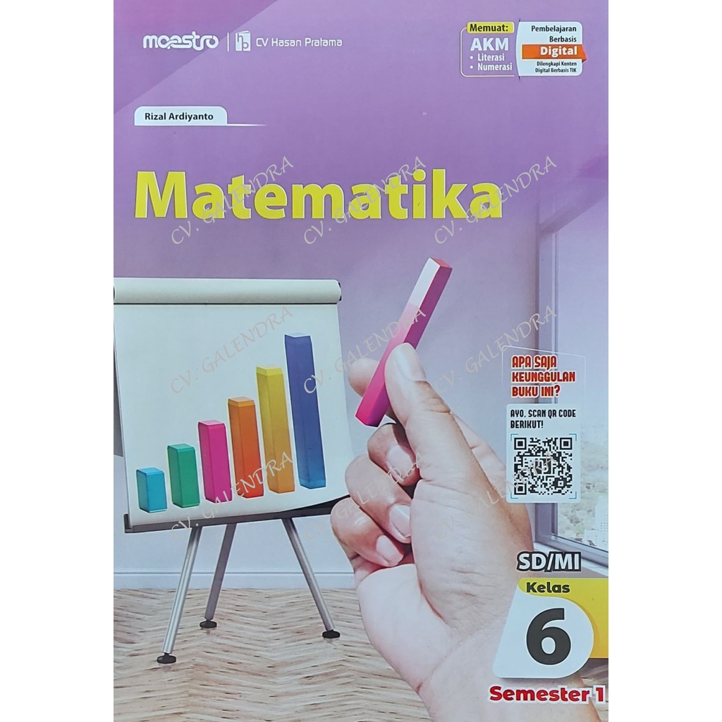 LKS Matematika Kls 6 SD/MI Semester 1 – Maestro