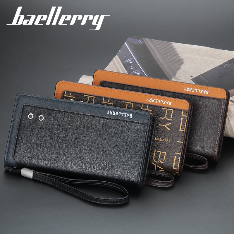 ORIGINAL BAELLERRY DOMPET UANG PANJANG MUAT HP BESAR DENGAN TALI C2353