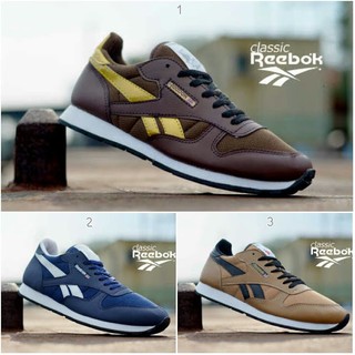 Sepatu Olahraga Running Pria Reebok Classic  Shopee Indonesia