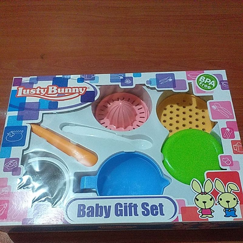 Baby Gift Set Lusty Bunny