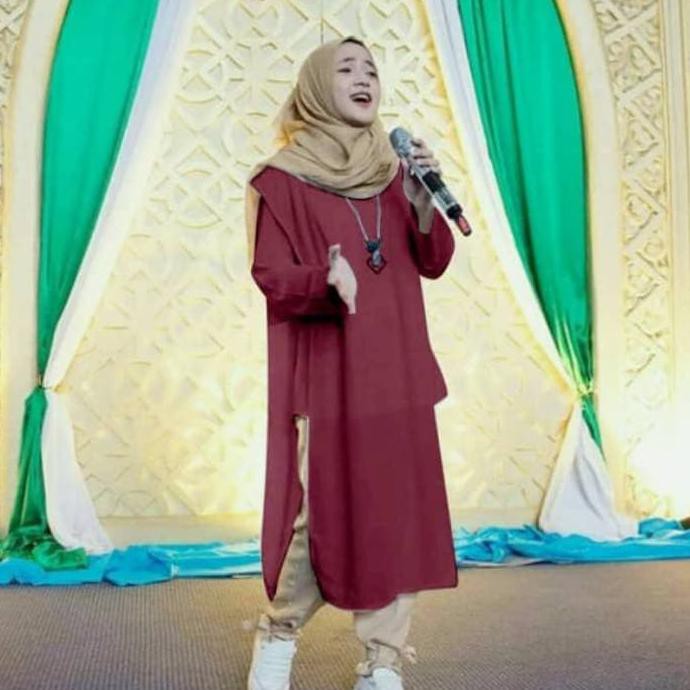 CANTIK SK545 NISSA SABYAN TUNIK TERBARU BAGUS