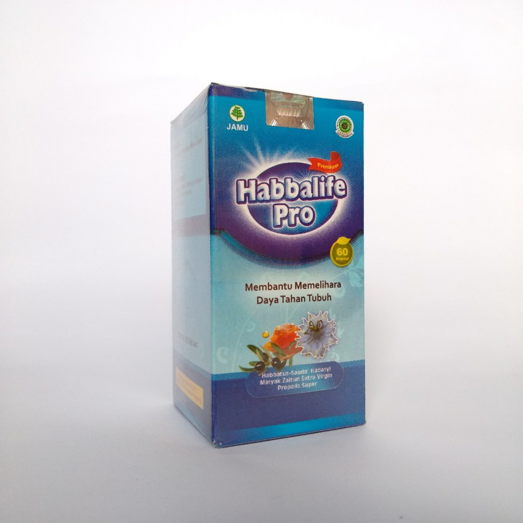 Kapsul Habbalife Pro Premium (Perpaduan Habbatussauda Propolis dan Minyak Zaitun) Al-Ghuroba