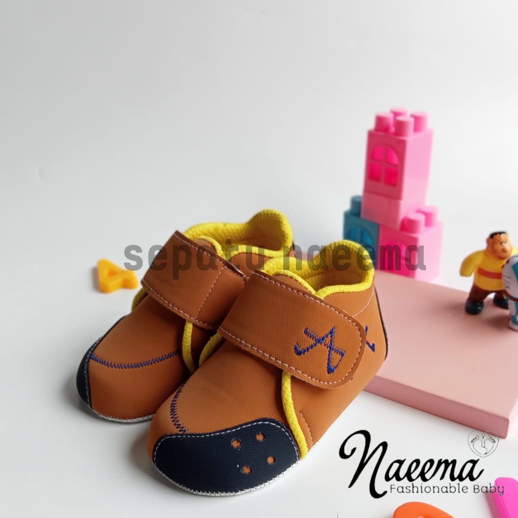 Sepatu prewalker bayi laki laki perempuan Casual A usia 0-12 bulan sepatu bayi anti slip terbaru