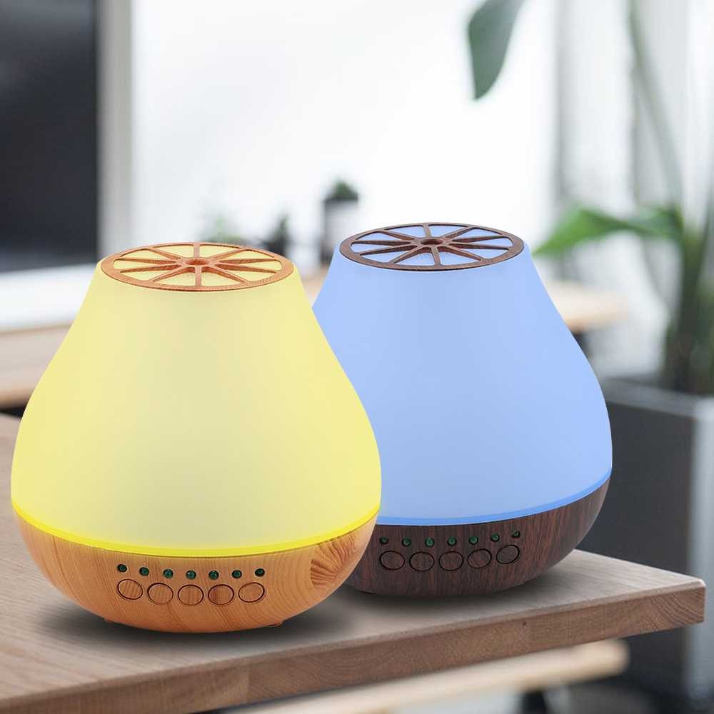 FUNHO Aromatherapy Air Humidifier Wood 400ml with LED RGB - AJ-504