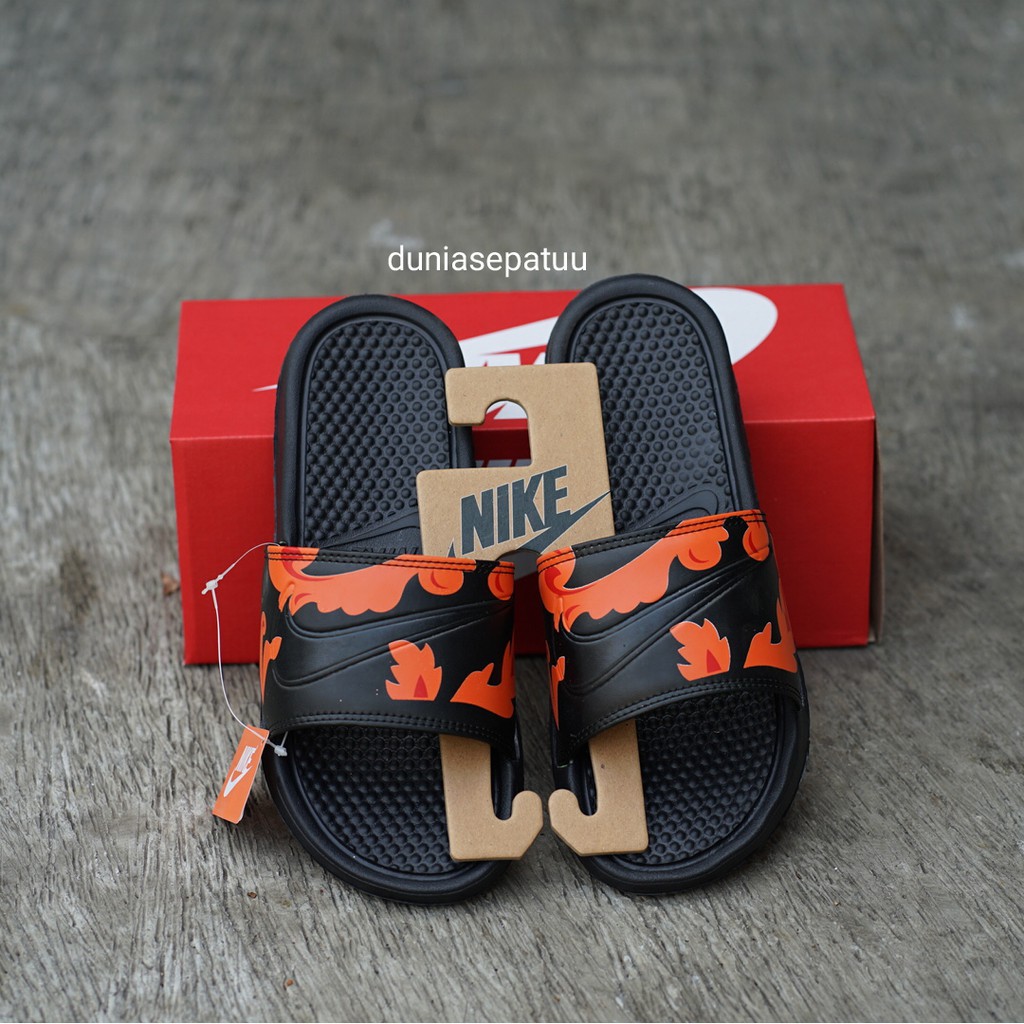 SANDAL PRIA Nike Benassi Grade Ori Batman Edition Sendal