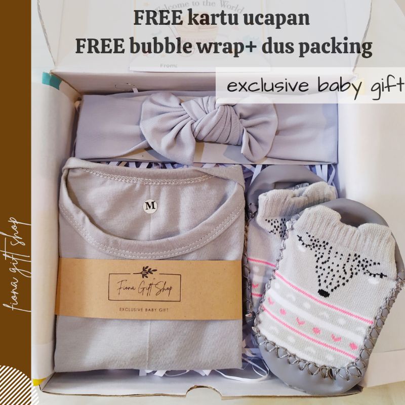 Hampers newborn| Parcel kelahiran|Kado bayi baby girl jumper (PW)