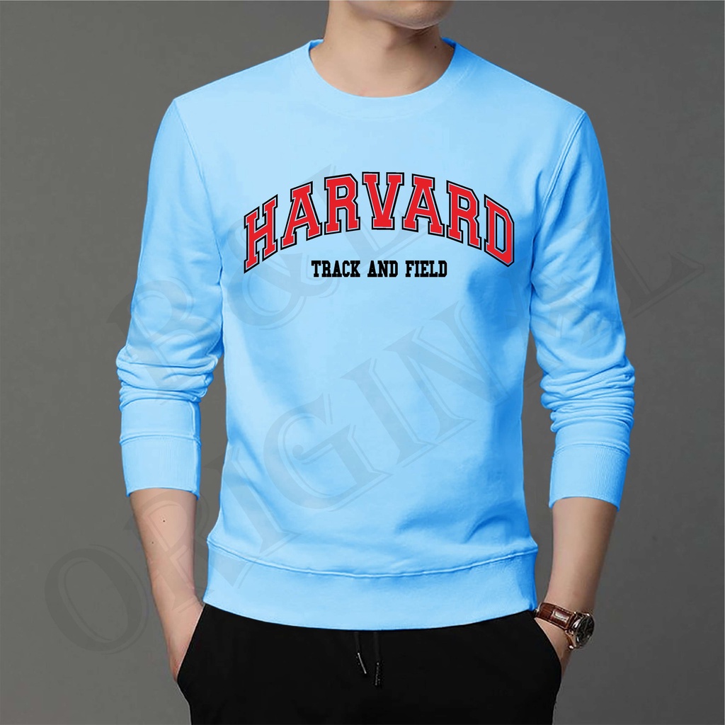 BS/COD/BAJU KAOS HARVARD/ATASAN FASHION PRIA DAN WANITA LENGAN PANJANG/GOOD QUALITY