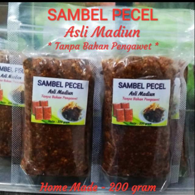 

Sambel pecel asli madiun
