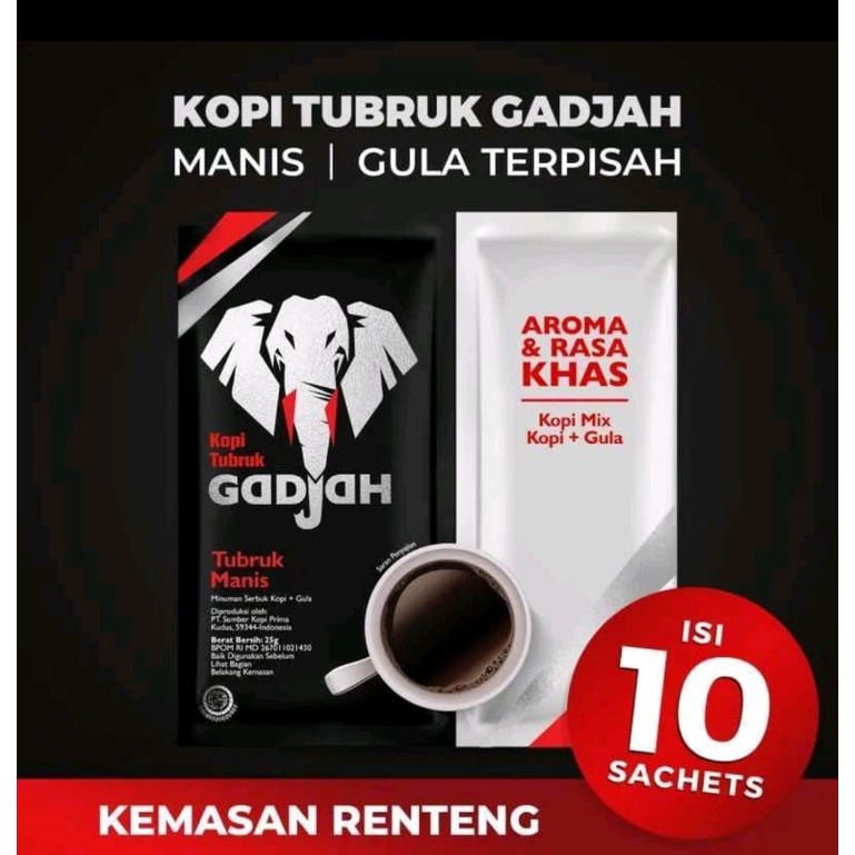 Kopi gajah per pcs