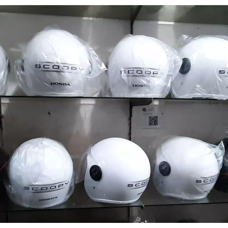 Helm Scoopy | Helm Honda | Scoopy Terbaru | Helm SNI | Helm ORI | Helm Putih | Helm Murah