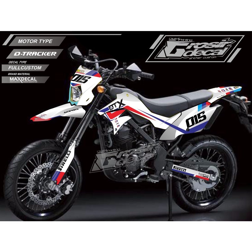 STICKER STIKER KLX DTRACKER NEW 150 DEKAL DTRACKER 150 FULLBODY