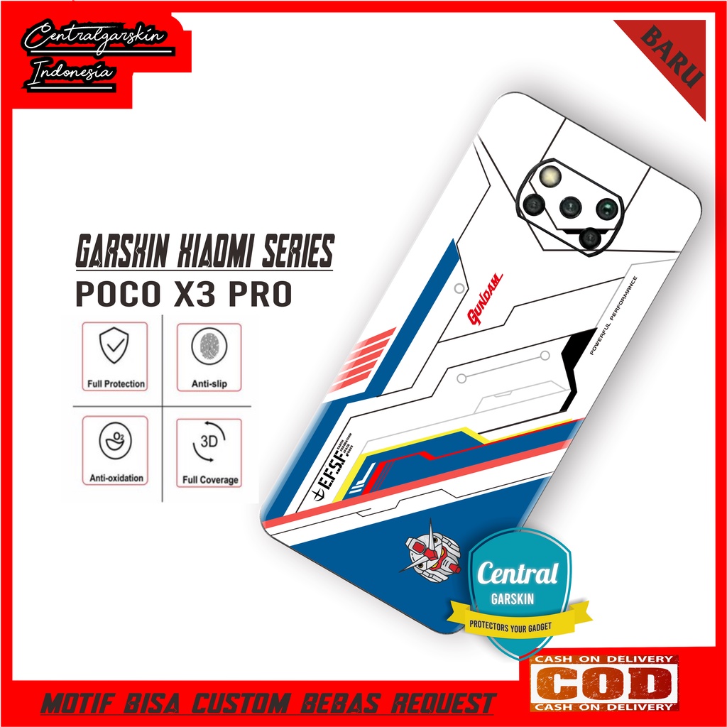 COD Garskin Poco X3 NFC / Poco X3 Pro Full Body | Gundam Limited Edition • Custom Premium