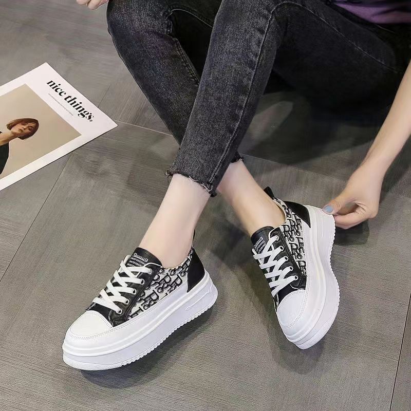 Free Box Sepatu NS669D Sepatu Wanita Import Termurah Sepatu Sneakers Wanita Terlaris Sneakers Wanita Kasual