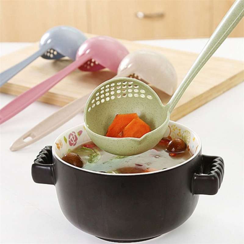 [ ABJ ] Centong Sayur Sup Saringan 2 in 1