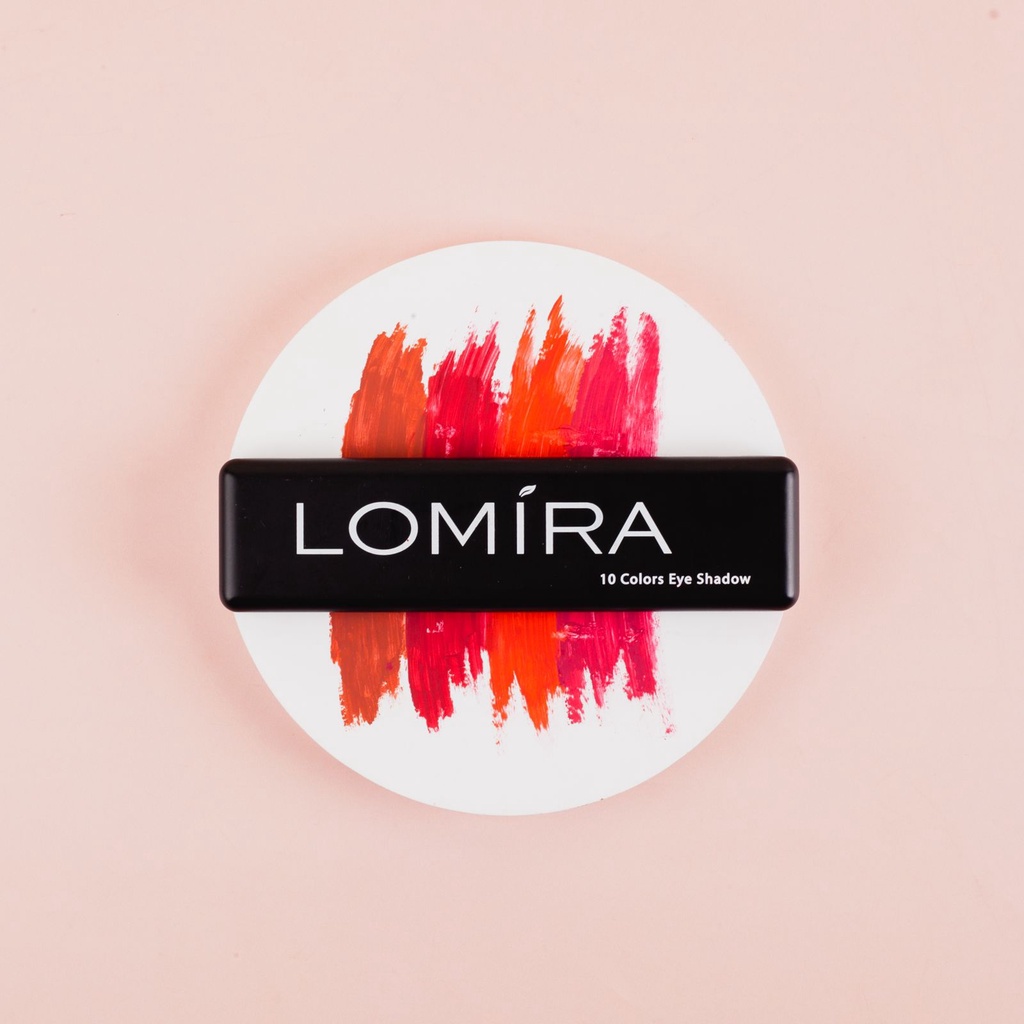Eyeshadow 10 Colour Eyeshadow LOMIRA ✔️ [BPOM:NA11201200389]