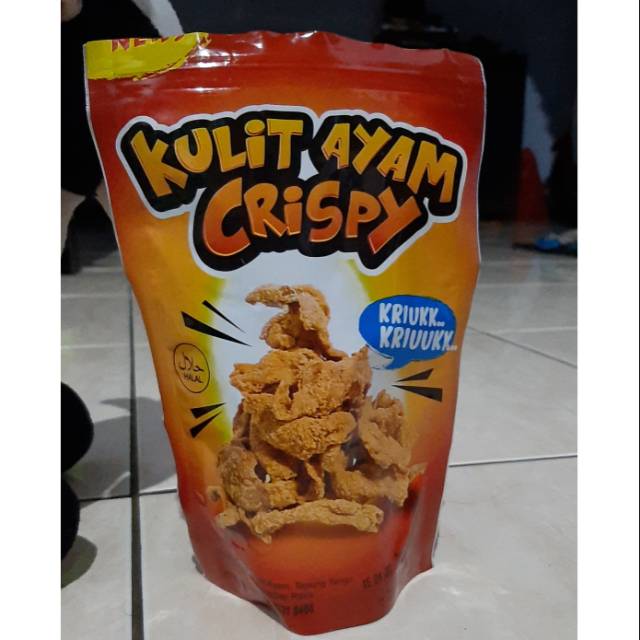 

Makanan ringan camilan snack Kulit ayam crispy