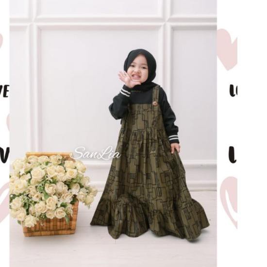 ► Baju Gamis anak Baju Gamis anak perempuan Gamis Anak-Anak Sanlia Baju gamis anak lebaran 2021 ➯
