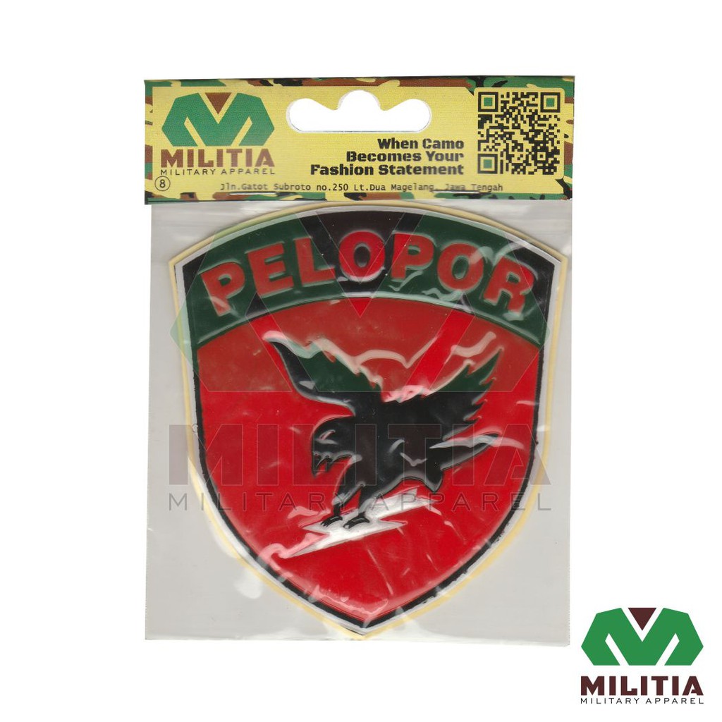 

Stiker timbul PELOPOR