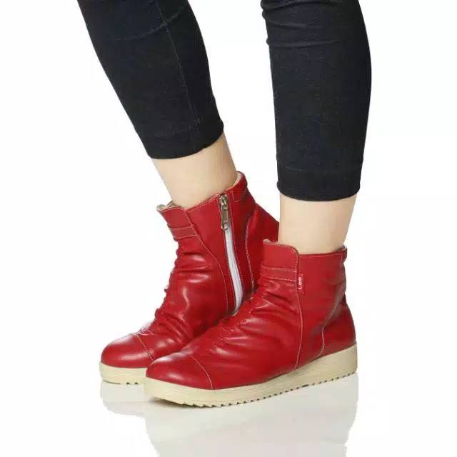 Sepatu Modis Flat Boots Wanita LeeShoes Murah Bagus