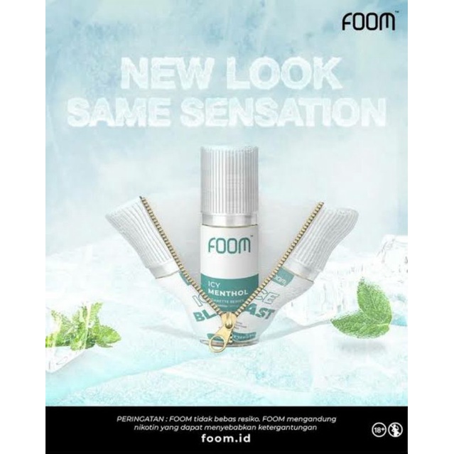 Foom Icy Menthol = Ice Blast - 30ml