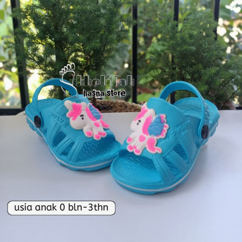 SANDAL ANAK PEREMPUAN 0-3THN KUDA PONI DULUX 271e-2 (1b)