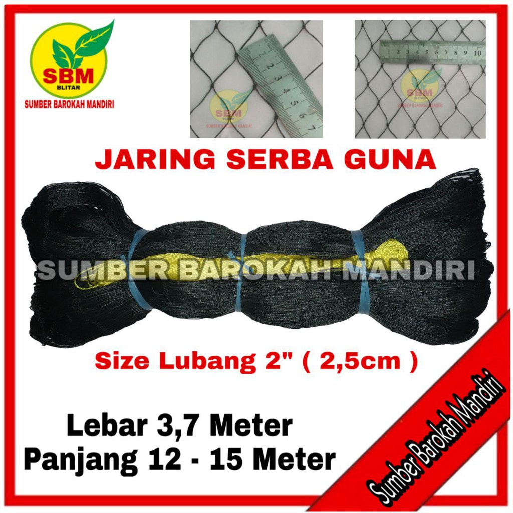 Jaring Ayam Pagar Ayam Lebar 3,7 meter / Jaring Lubang Kecil (2,5cm) /Jaring Kandang /Jaring Burung