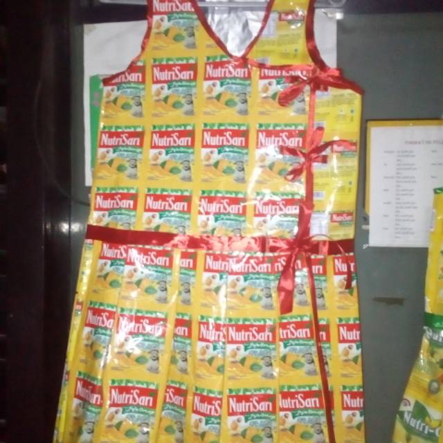 DRESS daur ulang DEWASA