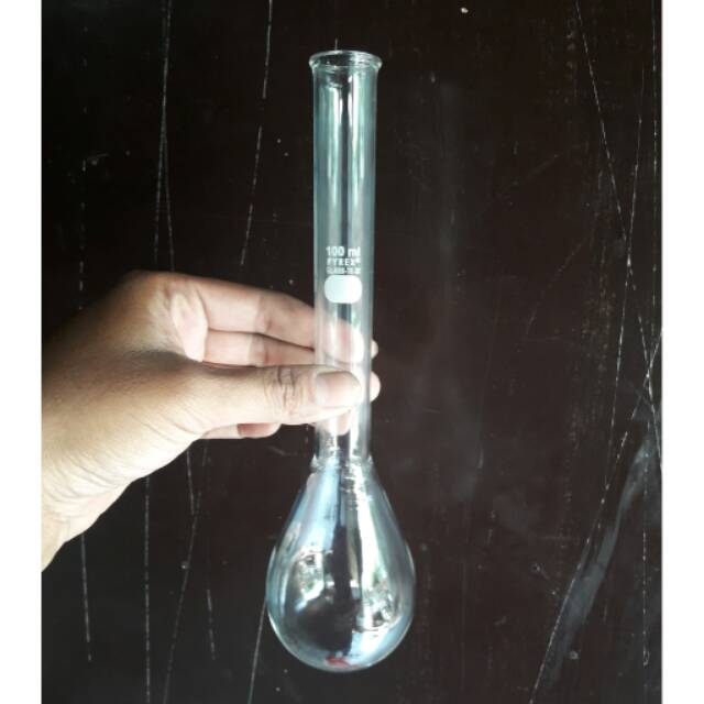 Labu kjekdahl 100ml /kjeldahl flask 100ml pyrex