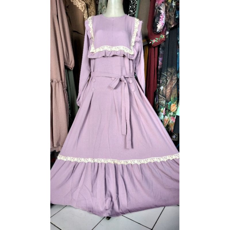 gamis lilac