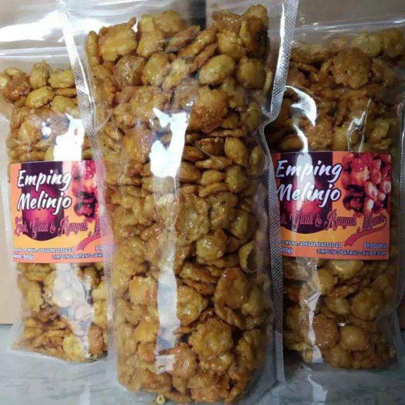 

EMPING MELINJO MANIS 1/2 KG ENAK GARING