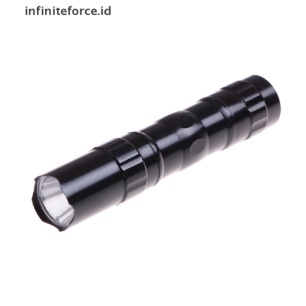 (Infiniteforce.Id) Senter Led Mini Super Terang Anti Air Rechargeable