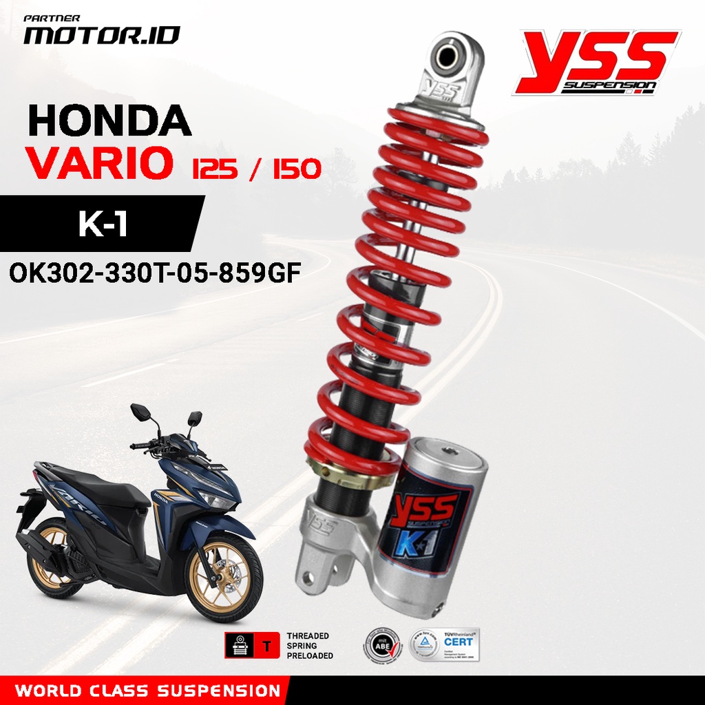 SHOCK YSS K-1 SHOCK BELAKANG HONDA VARIO 125 VARIO 150