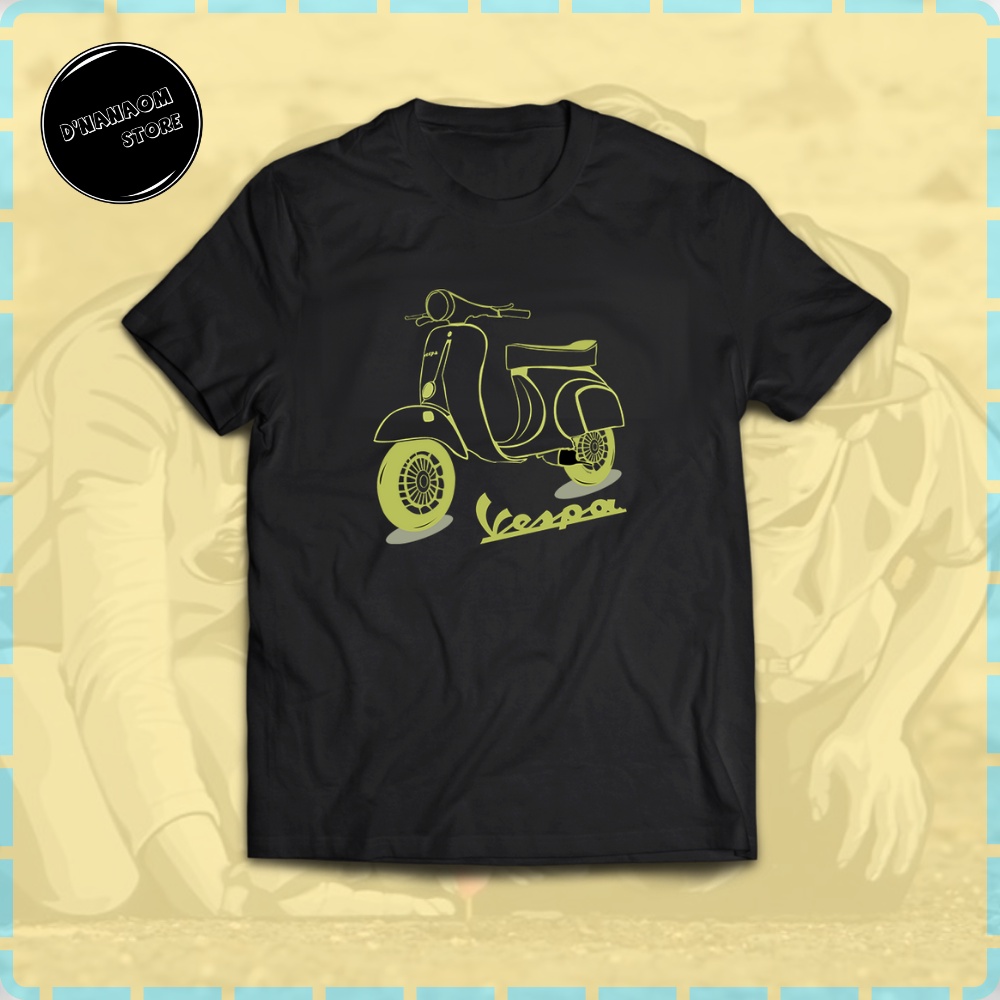 T SHIRT ANAK MOTOR VESPA | KAOS ANAK MOTOR VESPA