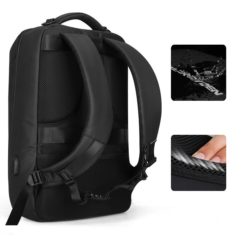 Mark Ryden Tas Ransel Laptop Kerja Backpack Pria USB 15.6 Inch MR9031