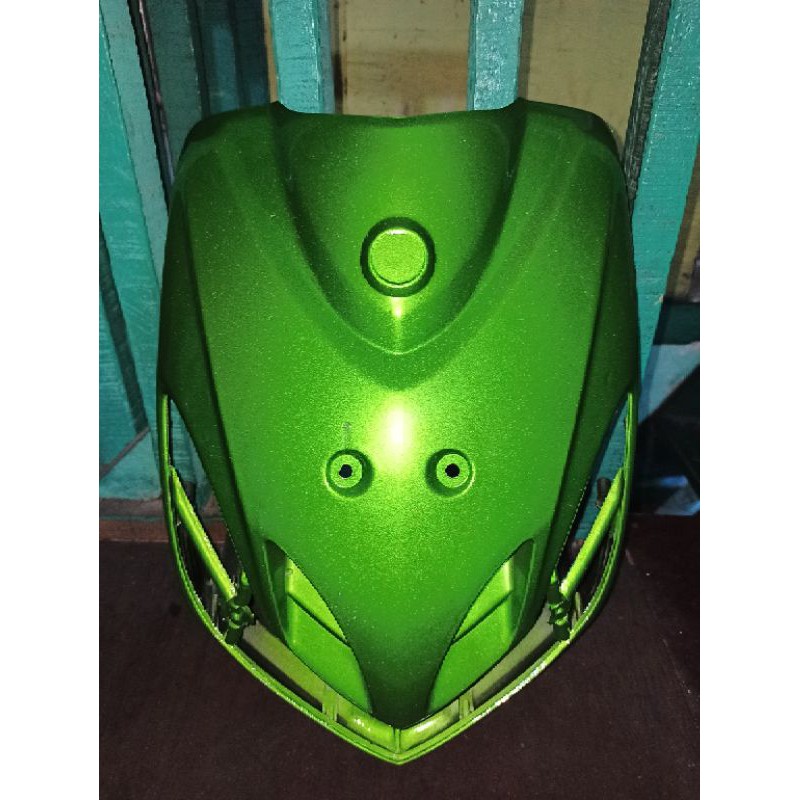 COVER TAMENG BODY DEPAN MIO SPORTY NEW SMILE HIJAU