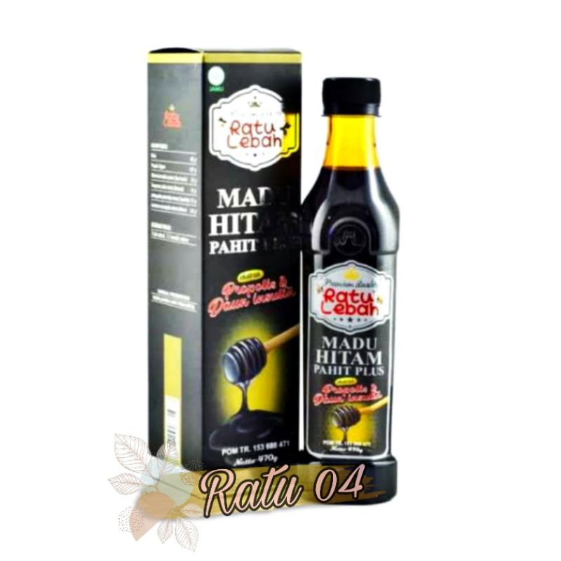 

Madu Hitam Pahit Plus Propolis Ratu Lebah - Madu Hitam Pahit Ratu Lebah