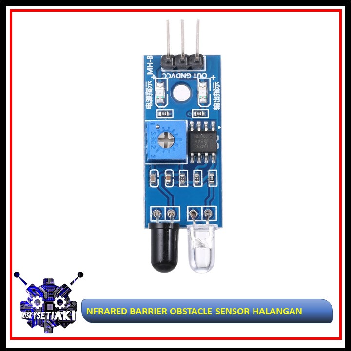 INFRARED BARRIER OBSTACLE SENSOR HALANGAN RINTANGAN MODULE